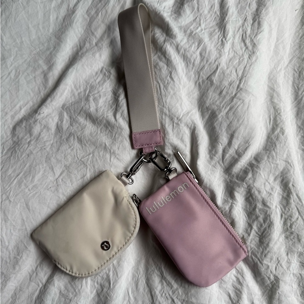 Lululemon dual pouch wristlet